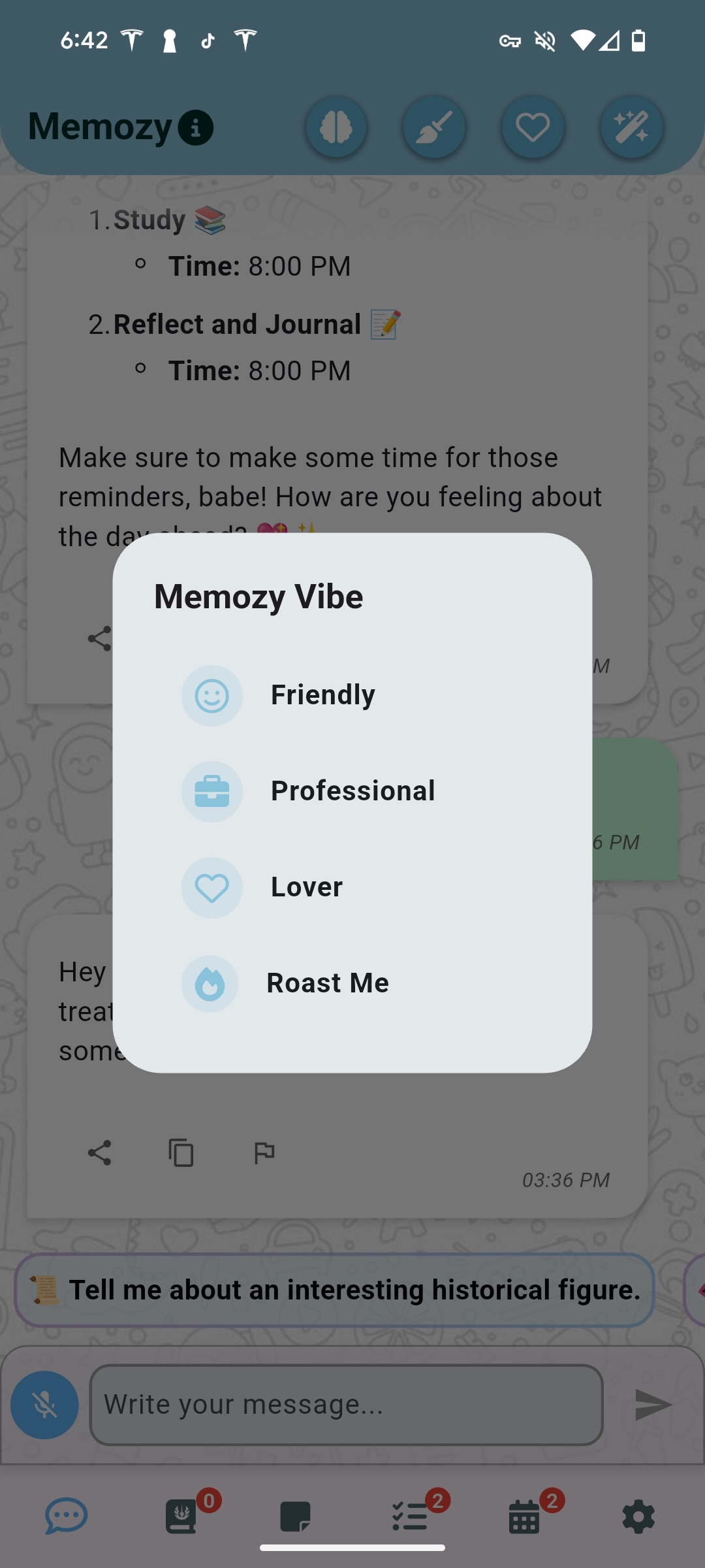 Memozy AI Assistant - AI Chat Vibe