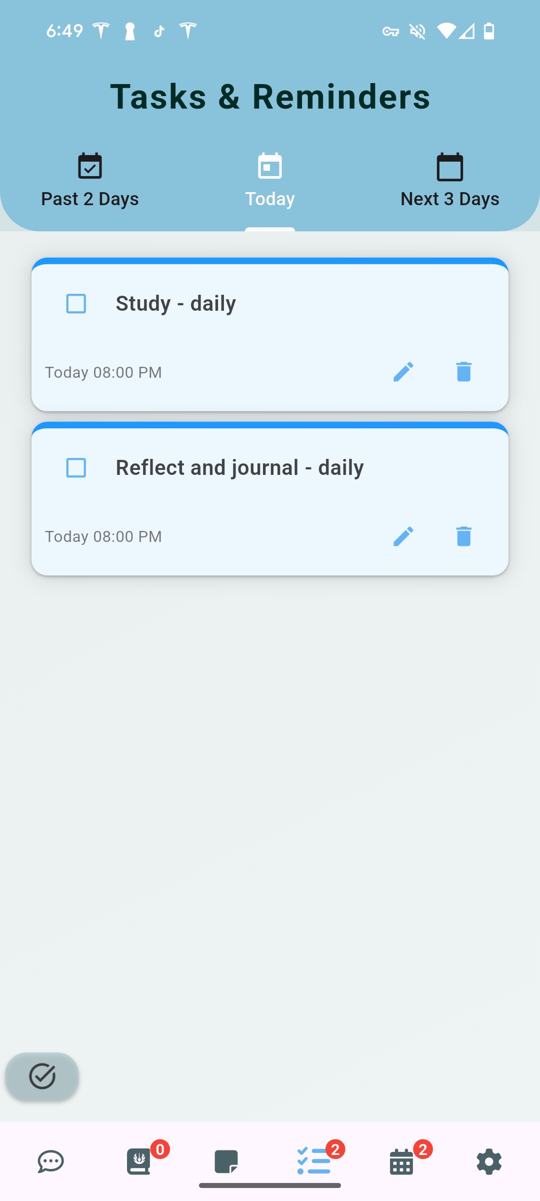 Memozy AI Assistant - Tasks and reminders